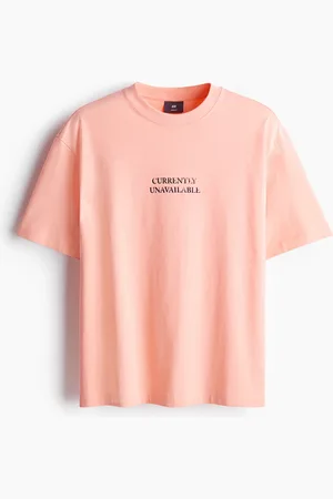 H&M T-shirt med tryk Loose Fit