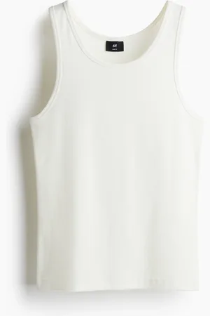 H&M Ribbet tanktop Slim Fit
