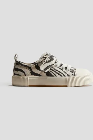 H&M Sneakers i bomuldscanvas