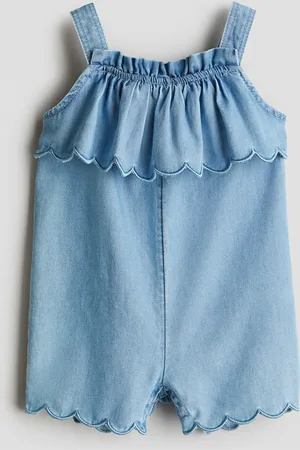 H&M Sommerdragt med tungekanter - Blå