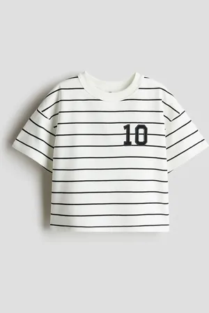 H&M Kort top med trykt motiv