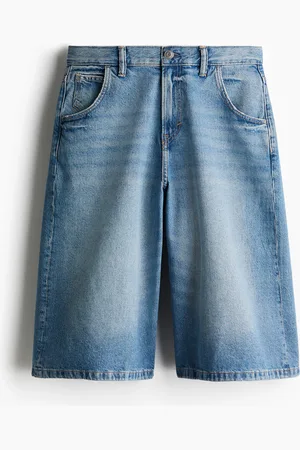 H&M Super Baggy shorts i denim