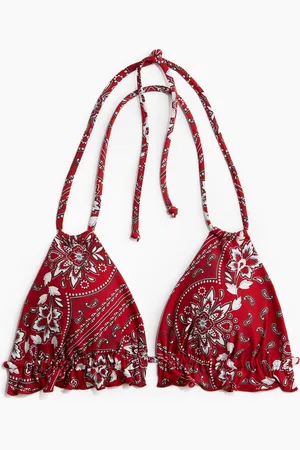 H&M Vatteret trekantsbikinitop