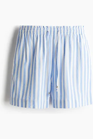 H&M Shorts i hørblanding med snøre