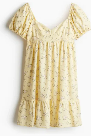 H&M Kjole med pufærmer