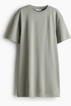 H&M T-shirtkjole med markeret talje