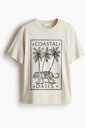 H&M T-shirt med tryk
