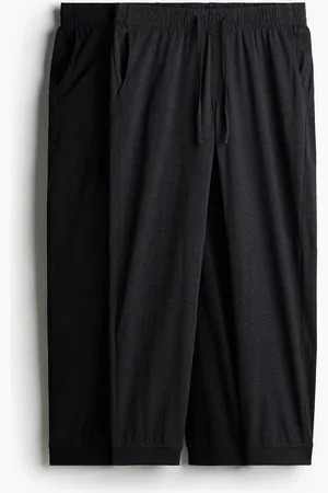 H&M 2-pak joggers i jersey Regular Fit