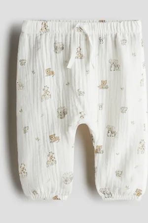 H&M Bukser i bomuldsmusselin