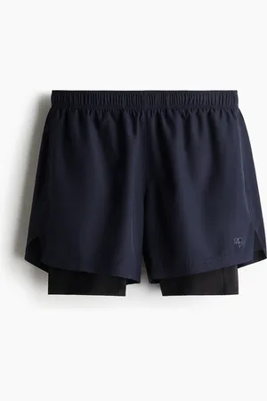 H&M Dobbelte træningsshorts med DryMove™