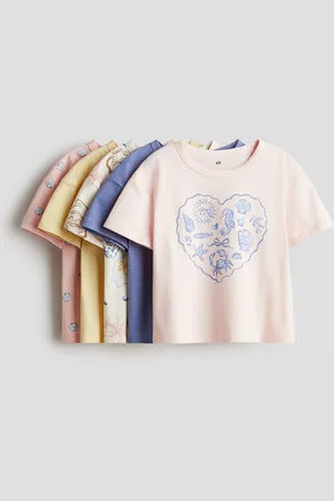 H&M 5-pack cotton T-shirts