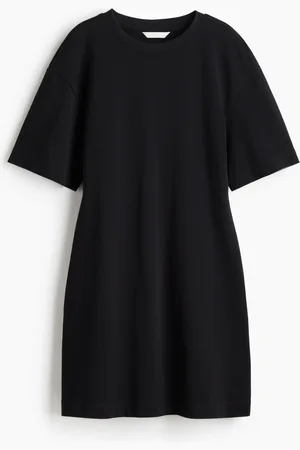 H&M T-shirtkjole med markeret talje