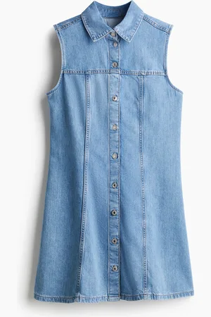 H&M Skjortekjole uden ærmer