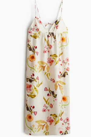 H&M Maxikjole med bindedetalje