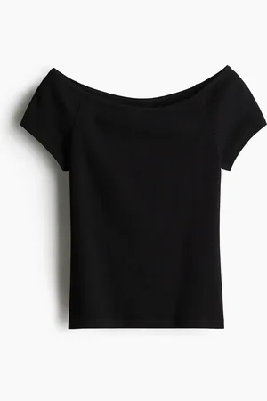 H&M Ribbet off shoulder-top