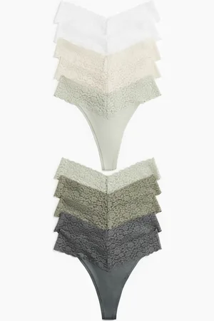 H&M 10-pak trusser Thong i blonde