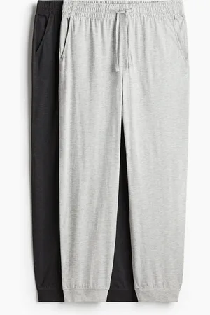 H&M 2-pak joggers i jersey Regular Fit