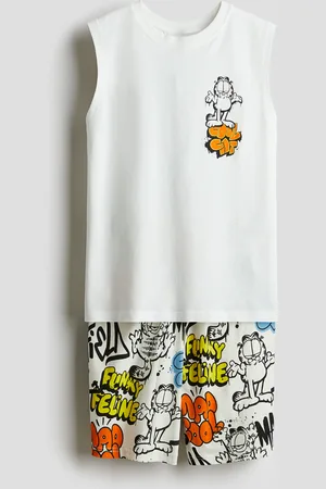 H&M Natsæt med tryk