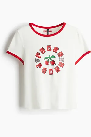 H&M T-shirt med tryk