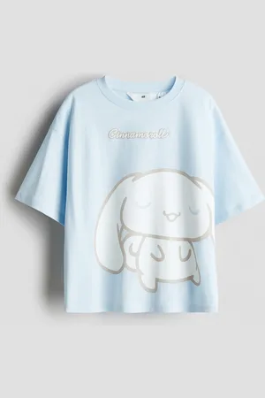 H&M T-shirt i bomuld med tryk