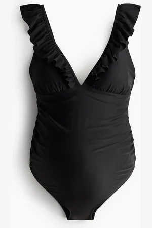 H&M MAMA Badedragt med flæsekant