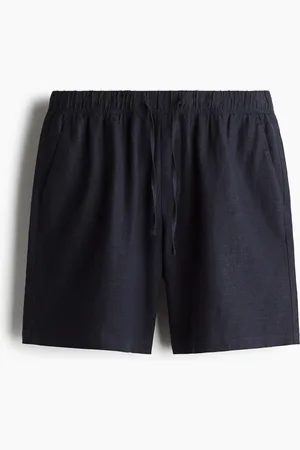 H&M Shorts i hørblanding Relaxed Fit