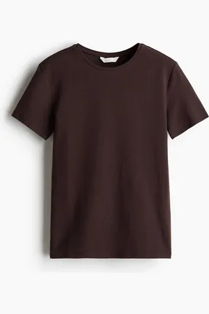 H&M Tætsiddende T-shirt