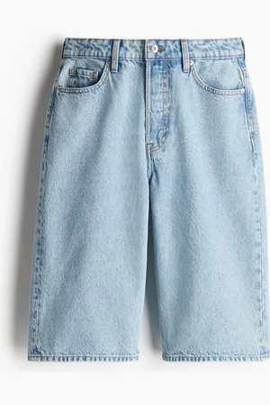 H&M High Knee shorts i denim