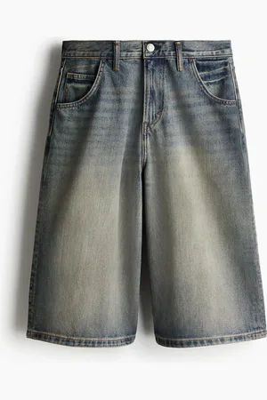 H&M Super Baggy shorts i denim