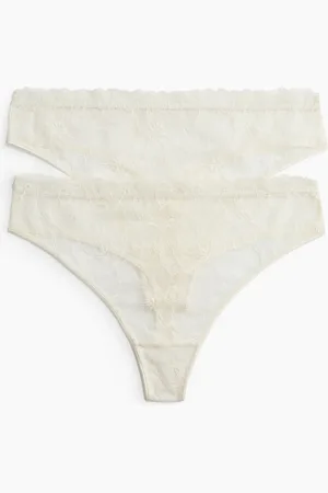 H&M 2-pak trusser Thong i blonde