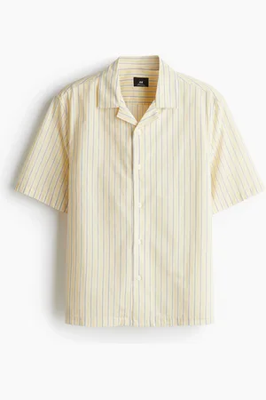 H&M Kortærmet skjorte i bomuld Regular Fit