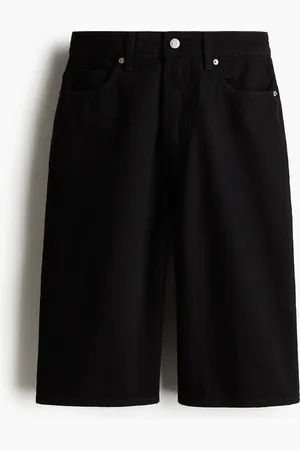 H&M High Knee shorts i denim