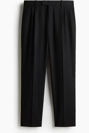H&M Regular Fit stylede bukser i hørblanding