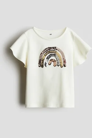 H&M Trøje med pailletmotiv