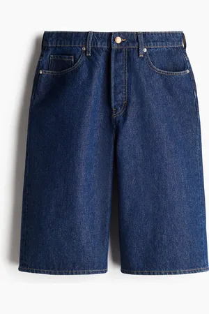H&M High Knee shorts i denim