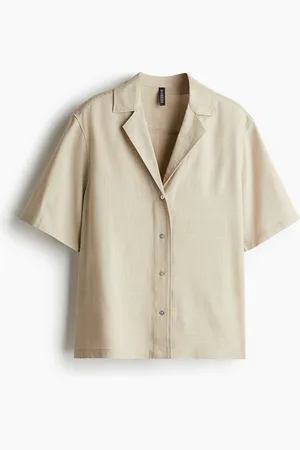 H&M Skjorte med korte ærmer Loose Fit