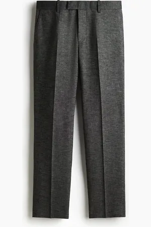 H&M Stylede bukser i hørblanding Regular Fit