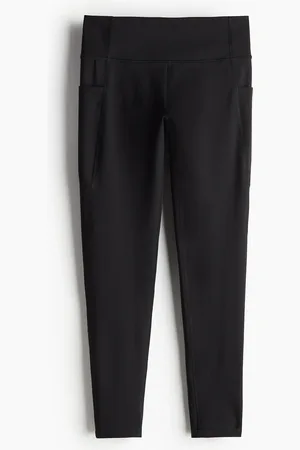 H&M Træningsleggings med DryMove™ og lommedetalje