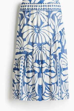 H&M Nederdel i tynd strik