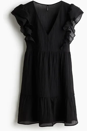 H&M Kjole med flæser