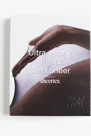 H&M Sheertex® ultrastærke, halvgennemsigtige tights