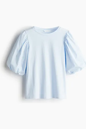 H&M Top med ballonærmer