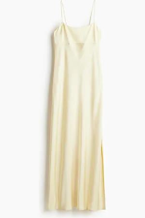 H&M Maxikjole med bindedetalje