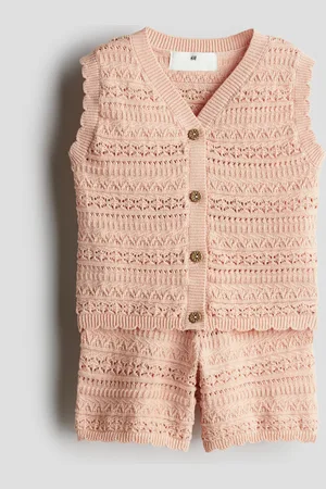 H&M 2-delt mønsterstrikket