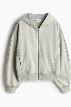 H&M Træningshoodie med lynlås