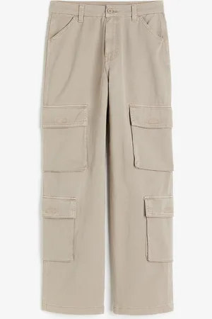 H&M Cargobukser i twill