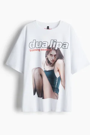H&M Oversized T-shirt med tryk