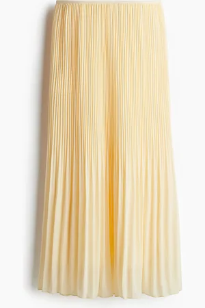 H&M Plisseret nederdel i chiffon