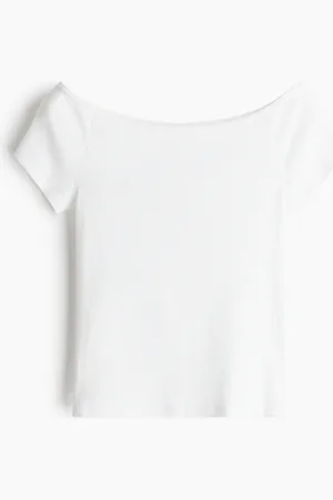 H&M Ribbet off shoulder-top