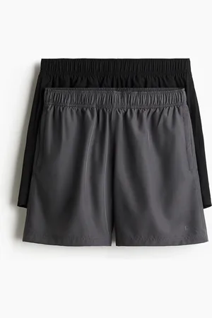 H&M 2-pak halvlange træningsshorts med DryMove™
